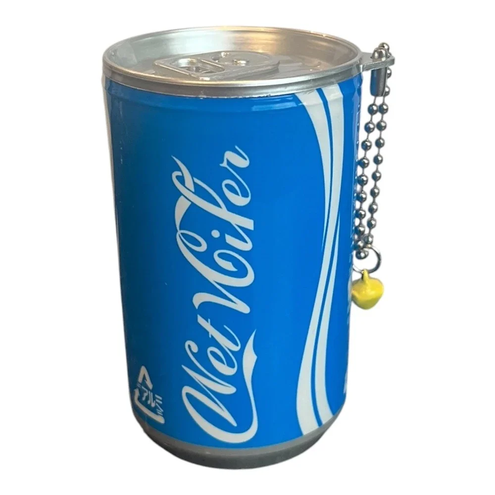 Wet Wipes Portable Keychain Can Hand Sanitizer Moisturizing Blue RJ002